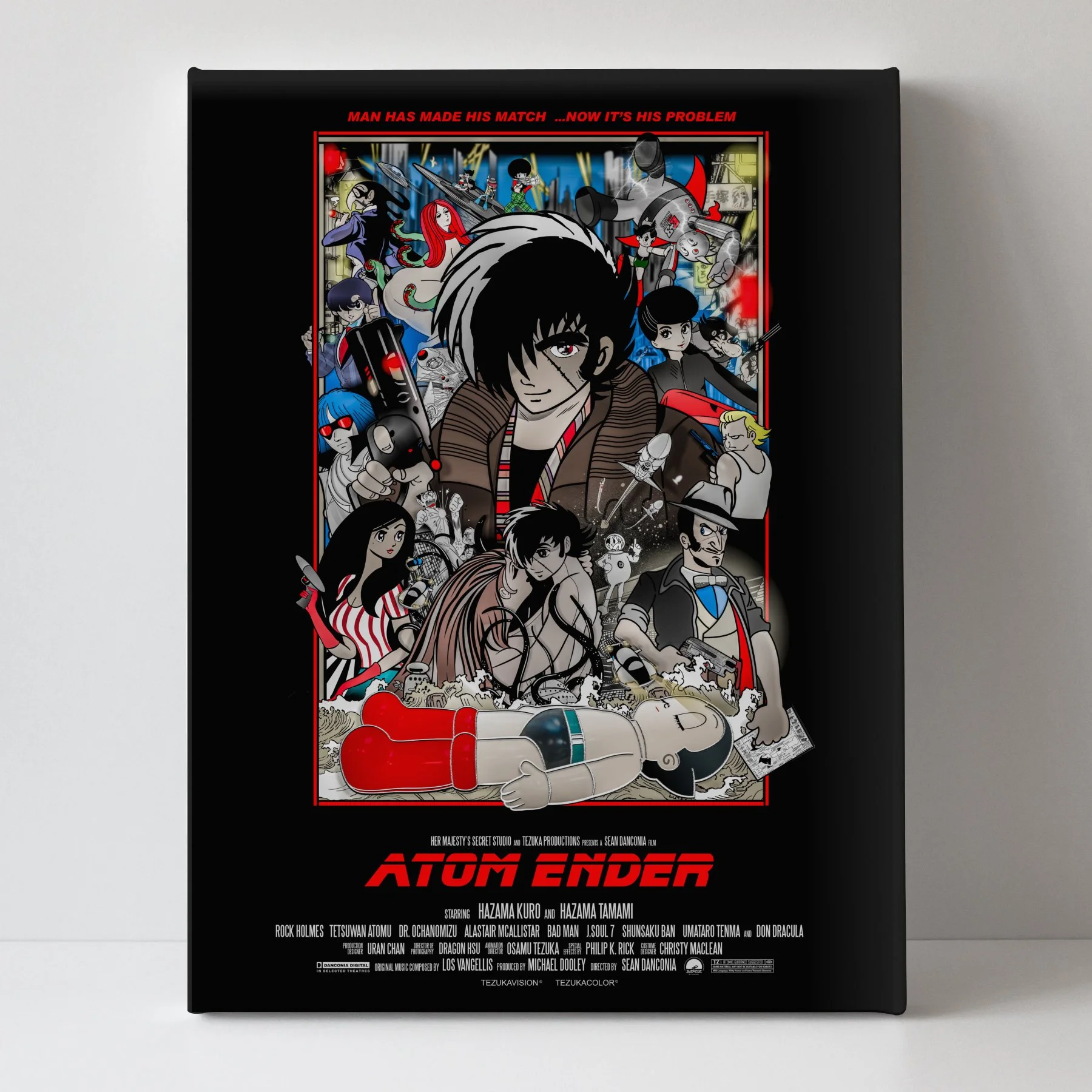 ATOM ENDER · OFFICIAL ASTRO BOY & BLACK JACK | LIMITED EDITION ART